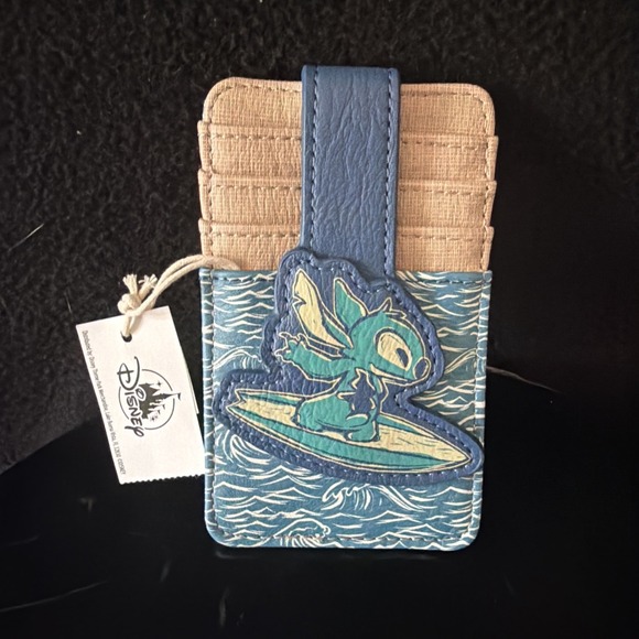 Disney Handbags - Disney Lilo & Stitch Surfing ID Badge‎ Holder Card Wallet NWT